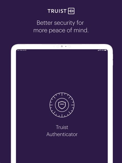 We recommend signing in on a desktop or tablet and using your mobile device with the authenticator app to scan the code. . Truist authenticator app